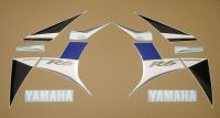 Yamaha YZF-R6 RJ15 2008 - Blue AU Version - Decalset