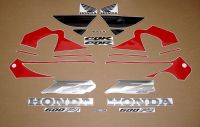 Honda CBR 600 F4 1999 - Red/Black Version - Decalset