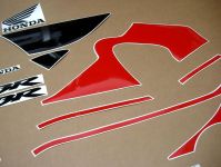 Honda CBR 600 F4 1999 - Red/Black Version - Decalset