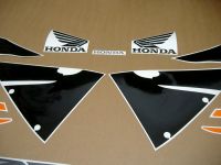 Honda CBR 600RR 2006 - Orange/Black Version - Decalset