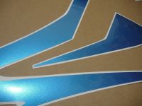 Honda CBR 600RR 2007 - Blue/Silver/Black Version - Decalset