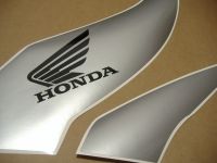 Honda CBR 600RR 2007 - Blau/Silber/Schwarze Version - Dekorset