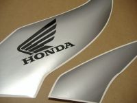 Honda CBR 600RR 2007 - Blue/Silver/Black Version - Decalset