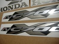 Honda NC700X 2012 - Black Version - Decalset