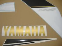 Yamaha YZF-R6 RJ15 2008 - Blaue Version - Dekorset