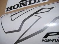 Honda VFR 800i 1998 - Silver EU Version - Decalset