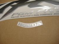 Honda VFR 800i 1999 - Schwarze EU Version - Dekorset