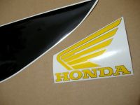 Honda VTR 1000 2000 - Red/Black - Decalset