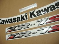 Kawasaki ZR-7S 2003 - Silver Version - Decalset