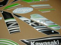 Kawasaki ZX-10R 2016 - Green/Black Version - Decalset