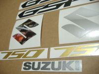 Suzuki GSR 750 2012 - Red/Silver Version - Dekorset