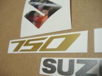 Suzuki GSR 750 2012 - Rot/Silber Version - Dekorset