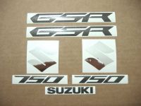 Suzuki GSR 750 2012 - White Version - Dekorset