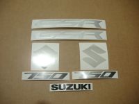 Suzuki GSR 750 2013 - Blau/Weiße Version - Dekorset