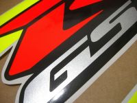 Suzuki GSX-R 600 2004-2005 - Neon-Gelb - Custom-Dekorset