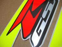 Suzuki GSX-R 600 2004-2005 - Neon-Gelb - Custom-Dekorset