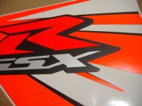 Suzuki GSX-R 1000 2009-2014 - Neon-Orange - Custom-Decalset