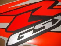 Suzuki GSX-R 1000 2009-2014 - Neon-Orange - Custom-Dekorset