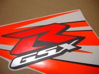 Suzuki GSX-R 1000 2009-2014 - Neon-Orange - Custom-Decalset