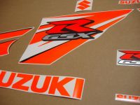 Suzuki GSX-R 1000 2009-2014 - Neon-Orange - Custom-Decalset