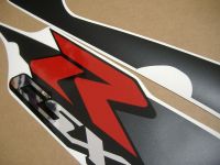 Suzuki GSX-R 600 2001-2003 - Schwarz-Matt - Custom-Dekorset