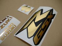 Suzuki GSX-R 750 Universal - Gold - Custom-Decalset