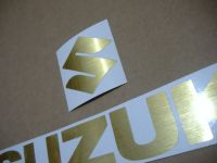 Suzuki Hayabusa 1999-2007 - Brushed-Gold - Custom-Decalset