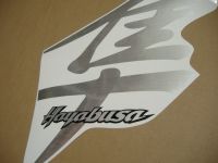 Suzuki Hayabusa 1999-2007 - Silber-Gebürstet - Custom-Dekorset