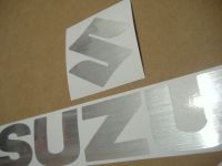 Suzuki Hayabusa 1999-2007 - Brushed-Silver - Custom-Decalset