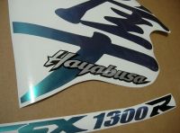 Suzuki Hayabusa 1999-2007 - FlipFlop - Custom-Decalset