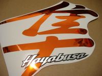 Suzuki Hayabusa 1999-2007 - Chrome-Orange - Custom-Dekorset