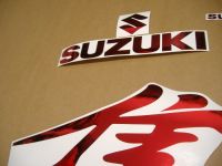 Suzuki Hayabusa 1999-2007 - Chrome-Rot - Custom-Dekorset