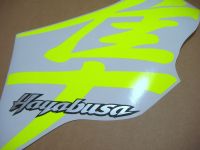 Suzuki Hayabusa 1999-2007 - Fluorescent-Yellow - Custom-Decalset