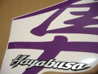 Suzuki Hayabusa 1999-2007 - Violett - Custom-Dekorset