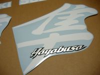 Suzuki Hayabusa 1999-2007 - White - Custom-Decalset