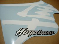 Suzuki Hayabusa 1999-2007 - White - Custom-Decalset