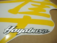 Suzuki Hayabusa 1999-2007 - Yellow - Custom-Decalset