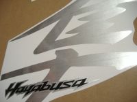 Suzuki Hayabusa 2008-2019 - Brushed Aluminium - Custom-Decalset