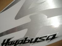 Suzuki Hayabusa 2008-2019 - Brushed Aluminium - Custom-Decalset