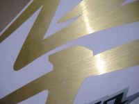 Suzuki Hayabusa 2008-2019 - Brushed Gold - Custom-Decalset