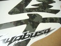 Suzuki Hayabusa 2008-2019 - Camouflage - Custom-Decalset