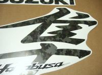 Suzuki Hayabusa 2008-2019 - Camouflage - Custom-Decalset