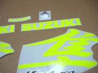 Suzuki Hayabusa 2008-2019 - Fluorescent-Yellow - Custom-Decalset