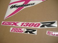 Suzuki Hayabusa 2008-2019 - Pink - Custom-Dekorset