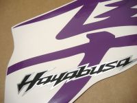 Suzuki Hayabusa 2008-2019 - Purple - Custom-Decalset