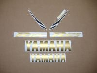 Yamaha YZF-R125 2012 - Weiße Version - Dekorset