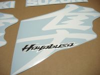 Suzuki Hayabusa 2008-2019 - Weiß - Custom-Dekorset