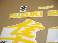 Suzuki Hayabusa 2008-2019 - Yellow - Custom-Decalset