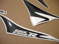 Suzuki Hayabusa GSX-1300R 2010-2011 - Schwarz - Custom-Dekorset