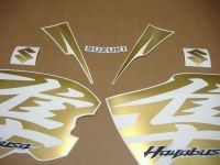 Suzuki Hayabusa GSX-1300R 2010-2011 - Gold - Custom-Decalset